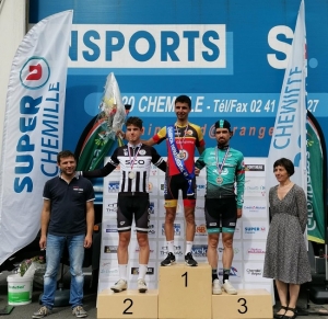 Podium du Chpt Dép du 49 3ème Catégorie