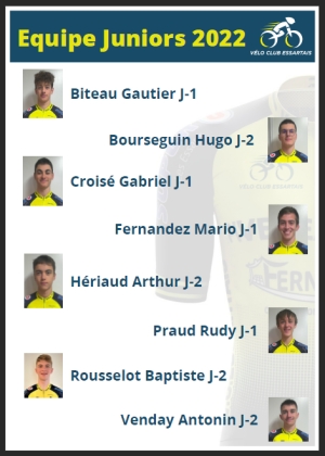VC Essartais: Effectif Juniors