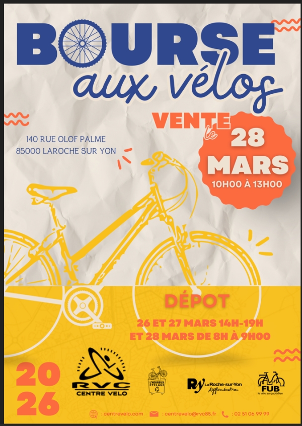 La Roche-sur-Yon "Bourse aux Vélos"