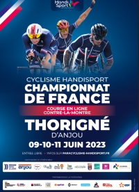 Championnats de France cyclisme Handisport à Thorigné d’Anjou