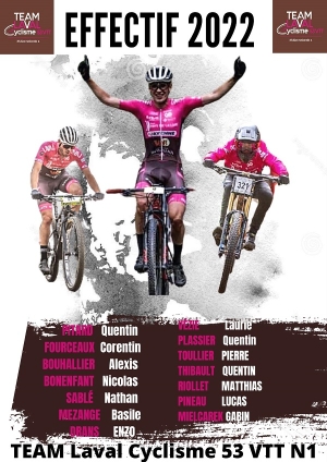 Team Laval Cyclisme 53 VTT: Effectif 2022