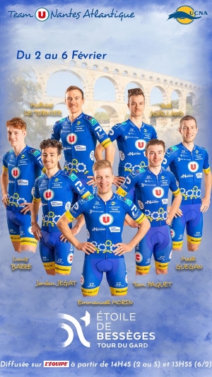 Etoile de Bessèges: Compo du Team U Nantes Atlantique