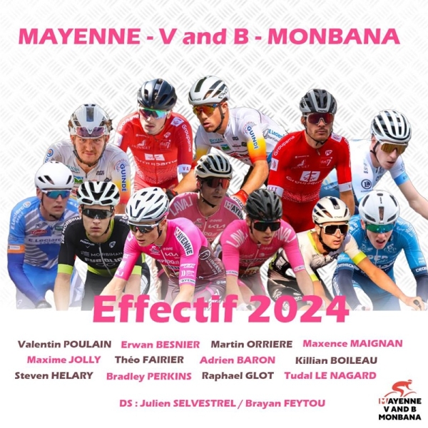 Mayenne V and B Monbana: Effectif 2024